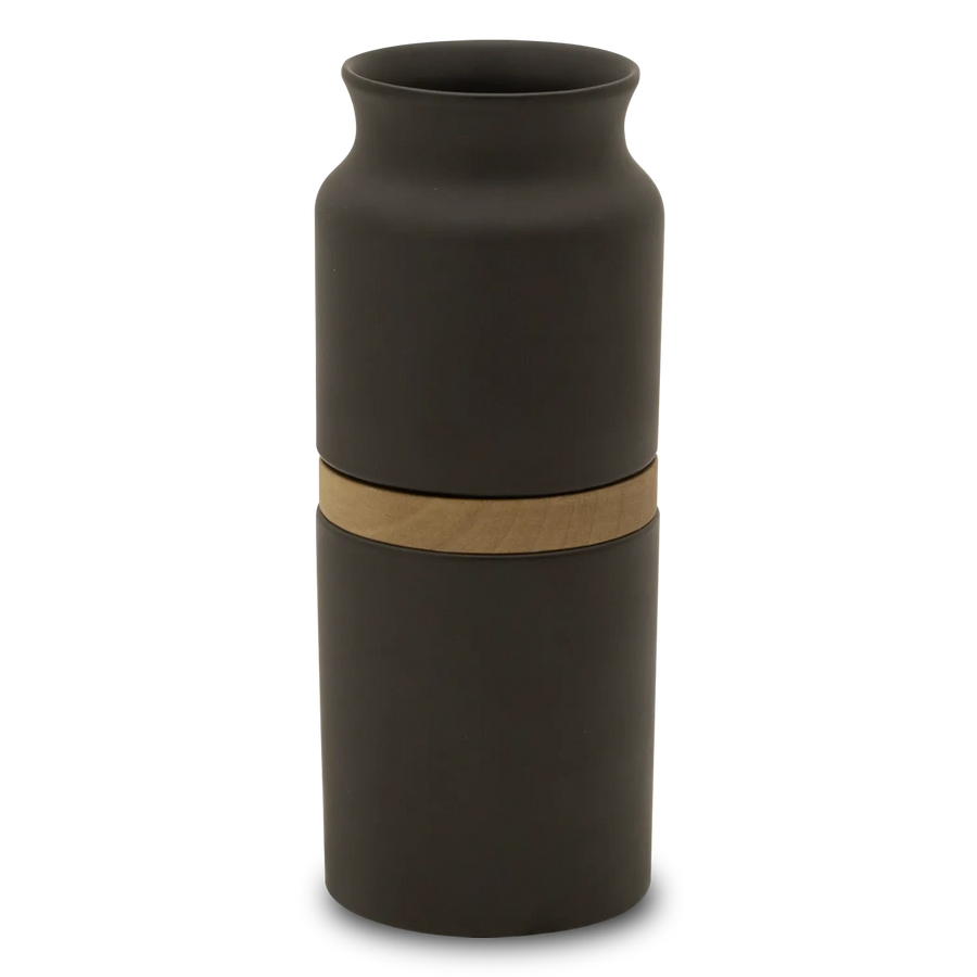 Blossom Charcoal Vase Keepsake Urn