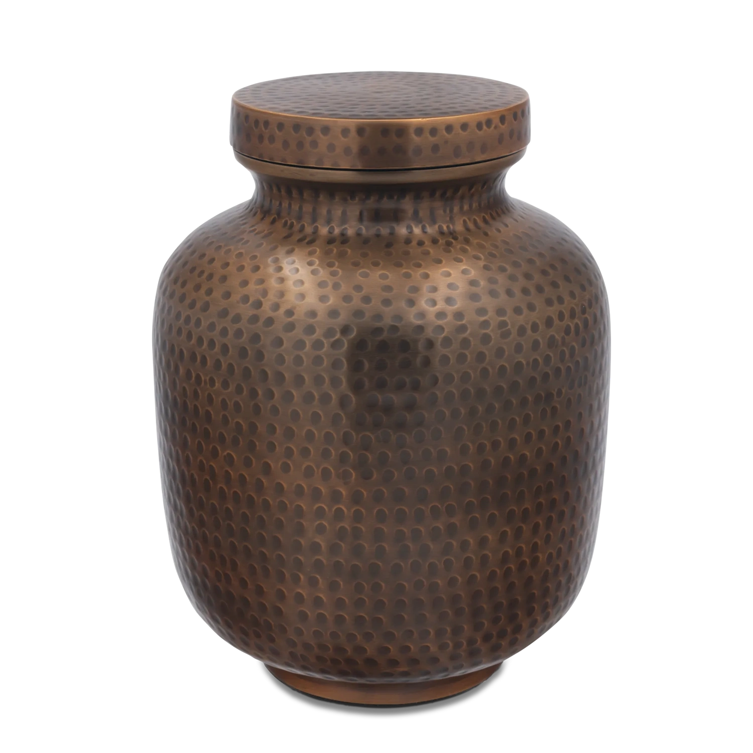 Cooper Burnished Gold Urn