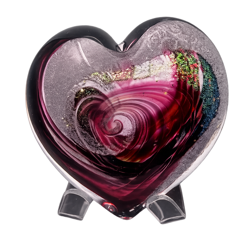 Heart Burgundy Purple