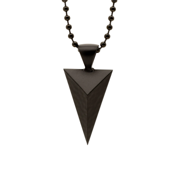 Stainless Steel Arrow - Black Finish