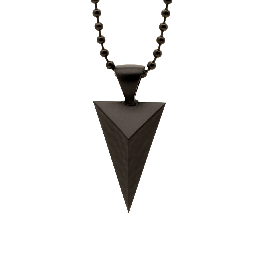 Stainless Steel Arrow - Black Finish