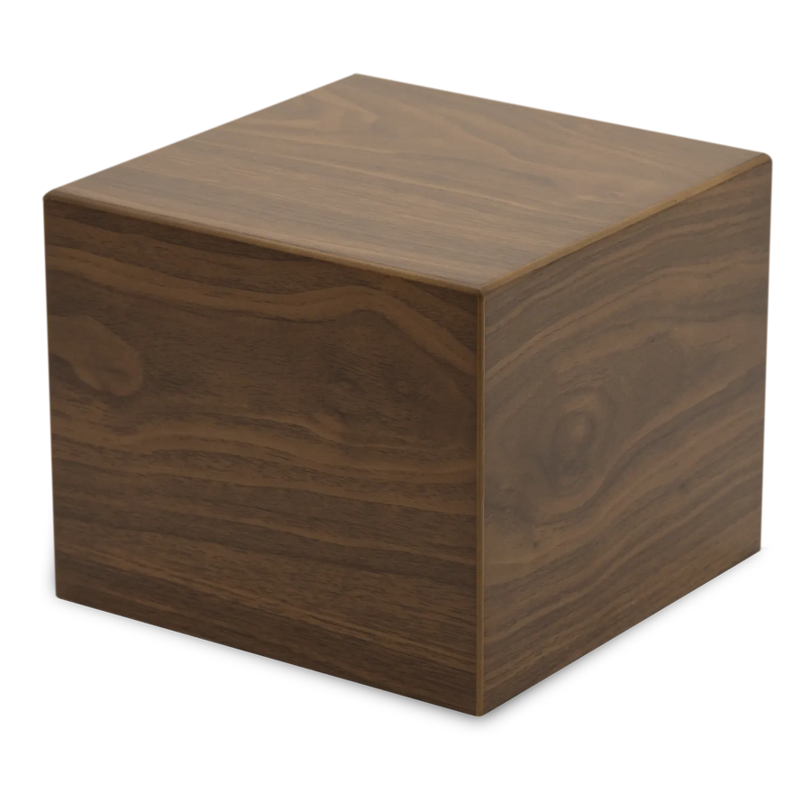Taurus Walnut Urn