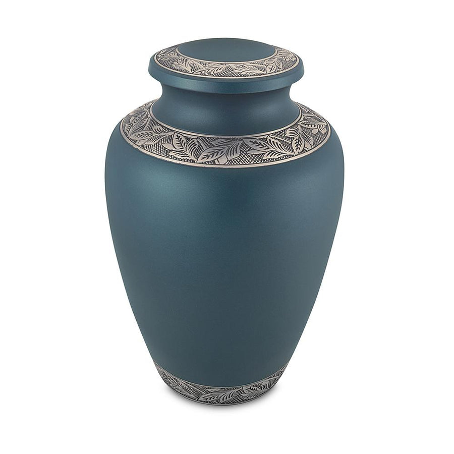 Blue Delphia Urn