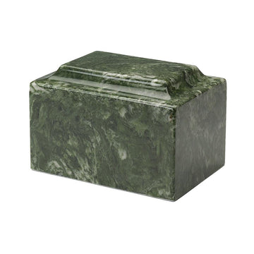 Meadow Green Cultured Marble Urn