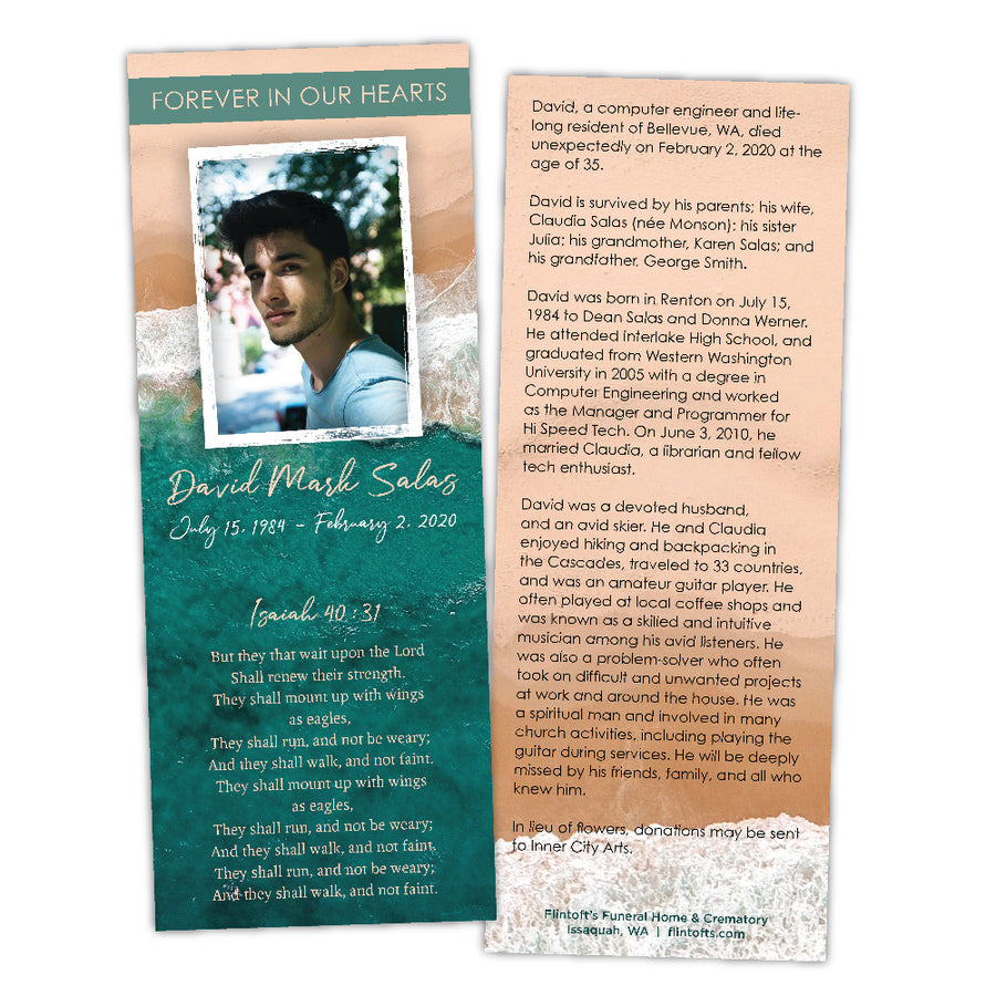 Ocean Shores Bookmark