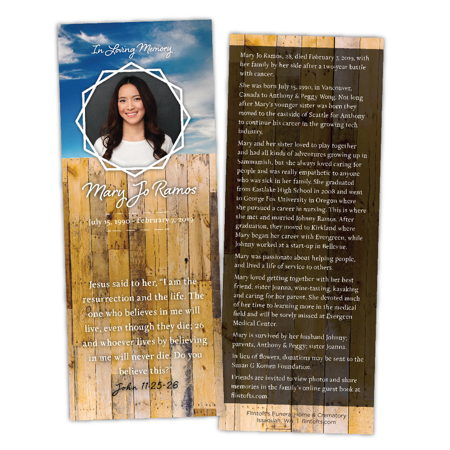 Rustic Sky Bookmark