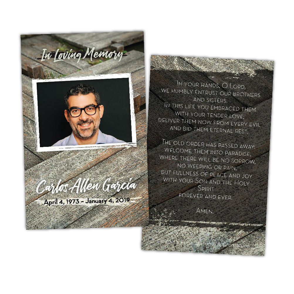 Weathered Walkway Prayer Card