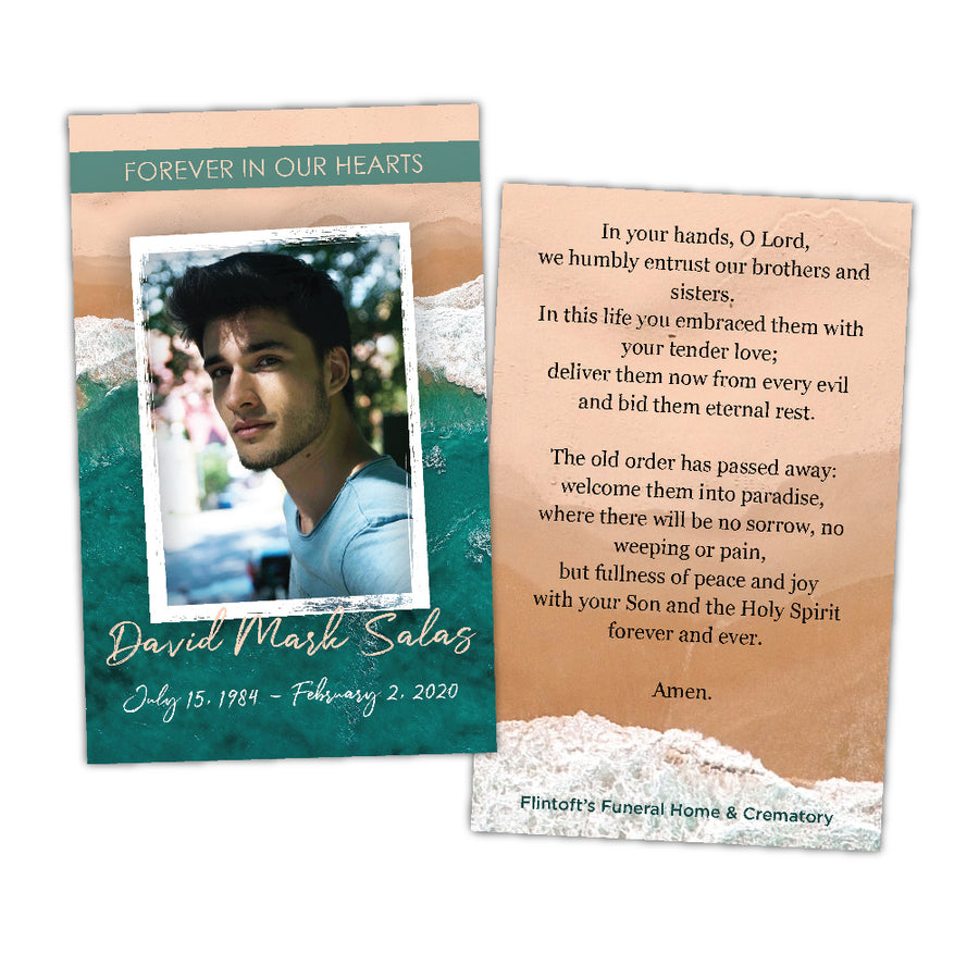 Ocean Shores Prayer Card